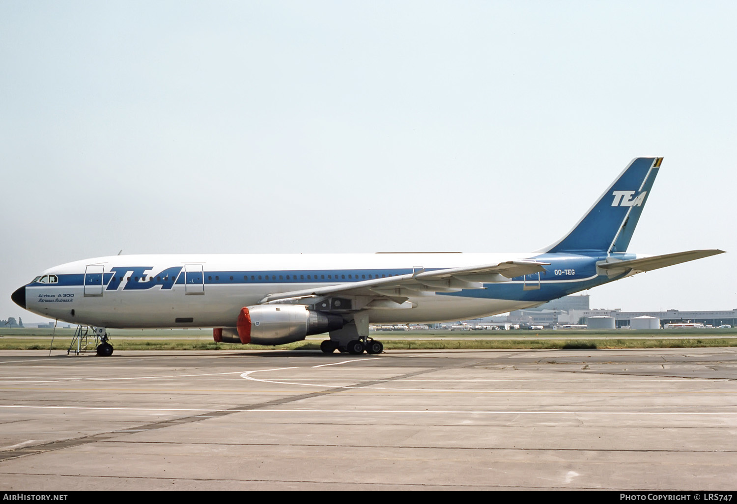 Aircraft Photo of OO-TEG | Airbus A300B4-2C | TEA - Trans European Airways | AirHistory.net #252337