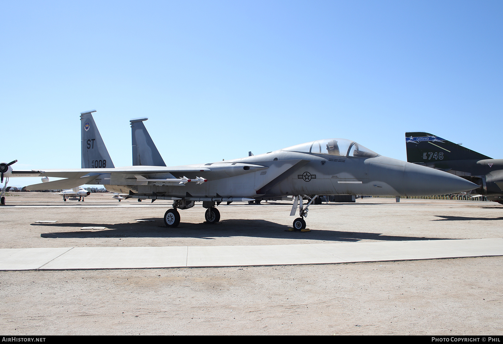 Aircraft Photo of 76-0008 / AF76-008 | McDonnell Douglas GF-15A Eagle | USA - Air Force | AirHistory.net #252351