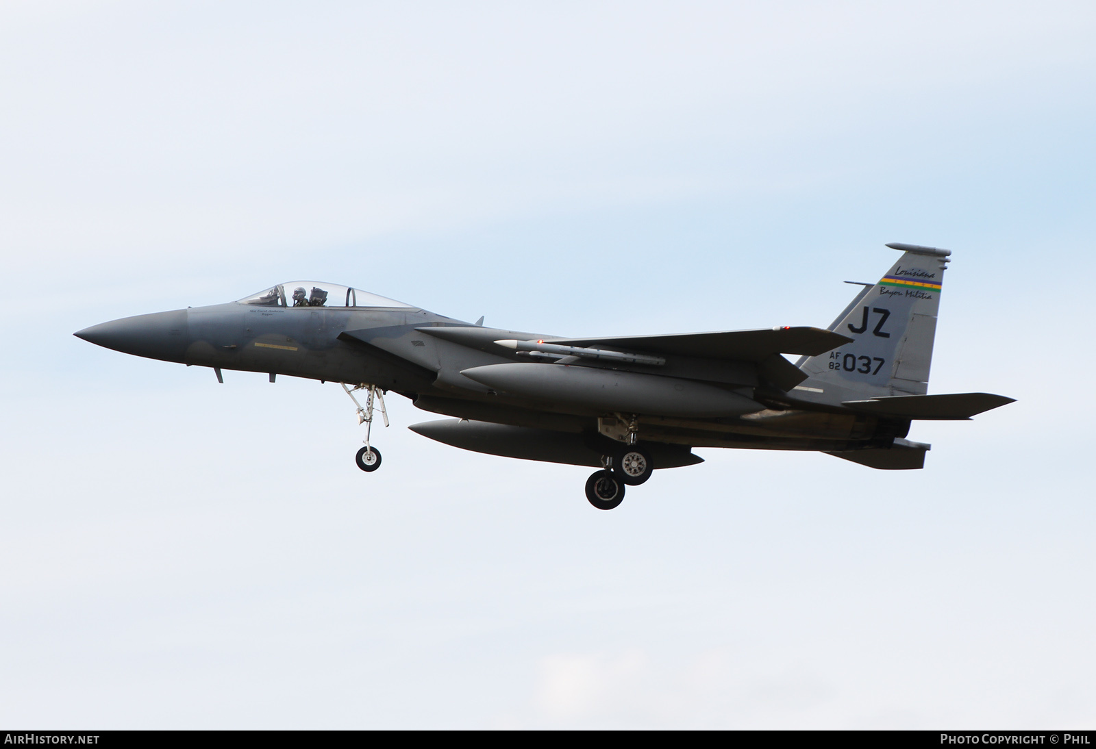 Aircraft Photo of 82-0037 / AF82-037 | McDonnell Douglas F-15C Eagle | USA - Air Force | AirHistory.net #252370