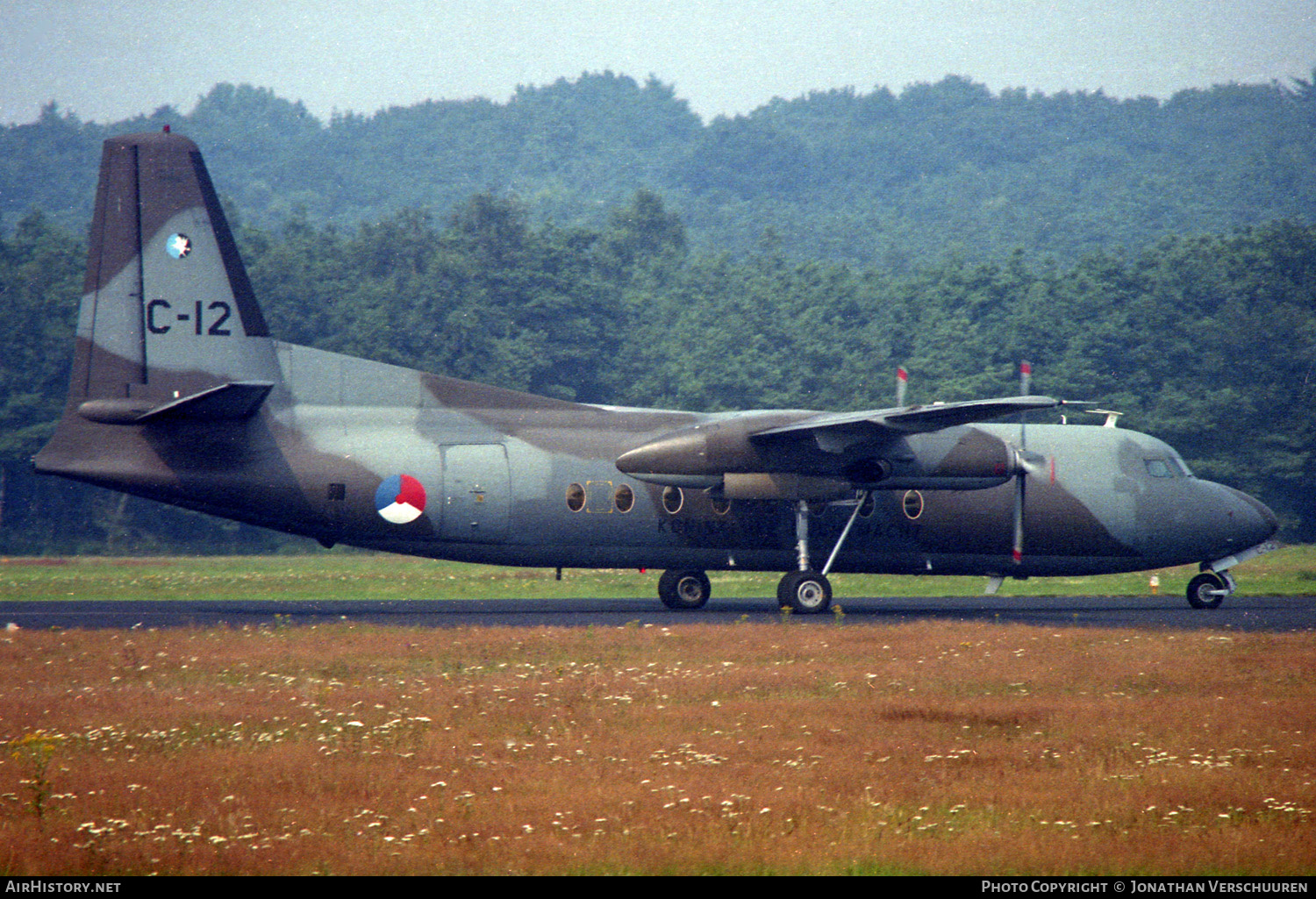 Aircraft Photo of C-12 | Fokker F27-300M Troopship | Netherlands - Air Force | AirHistory.net #252376