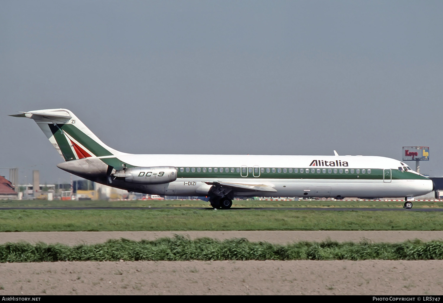 Aircraft Photo of I-DIZI | McDonnell Douglas DC-9-32 | Alitalia | AirHistory.net #252378