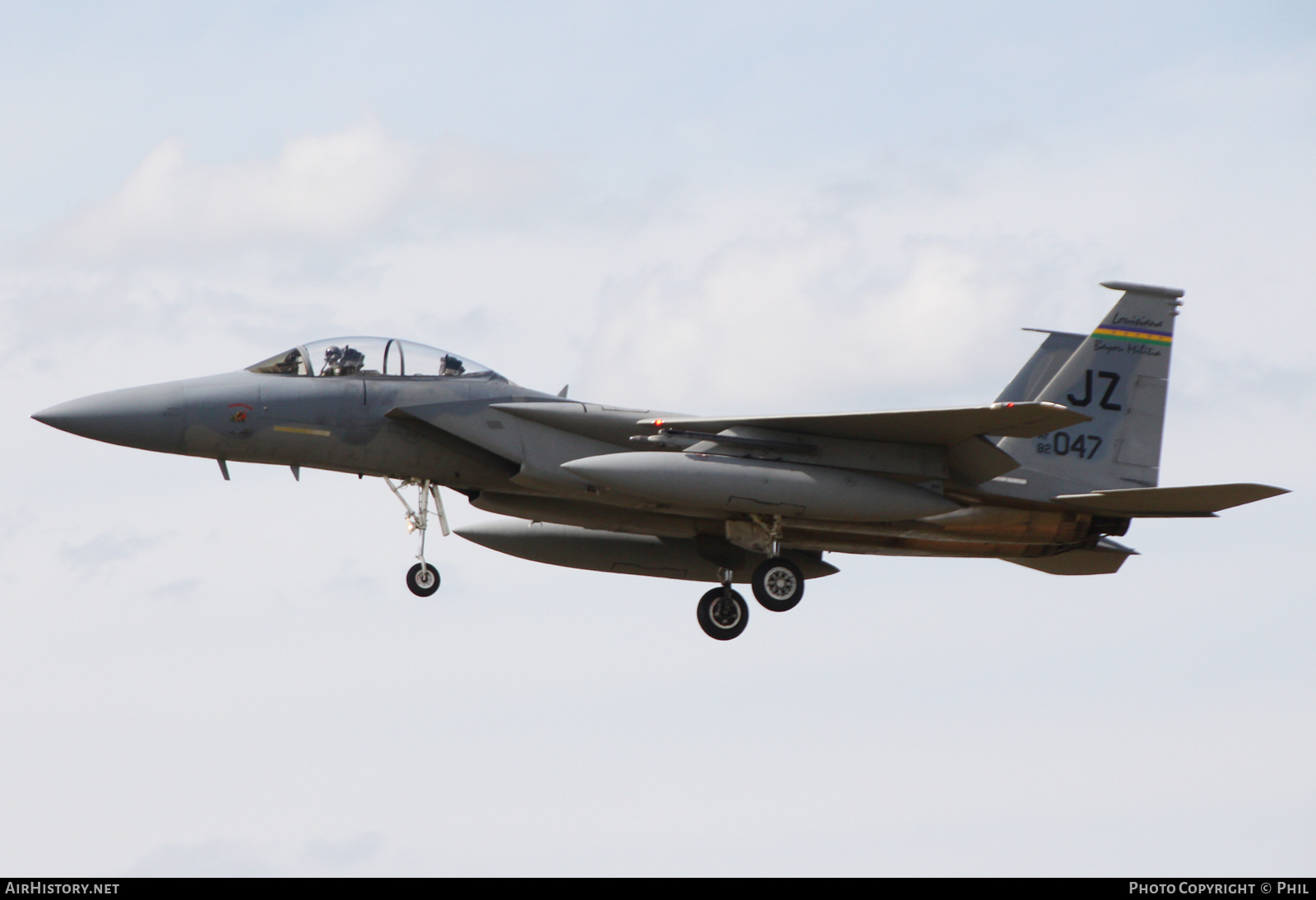 Aircraft Photo of 82-0047 / AF82-047 | McDonnell Douglas F-15D Eagle | USA - Air Force | AirHistory.net #252385