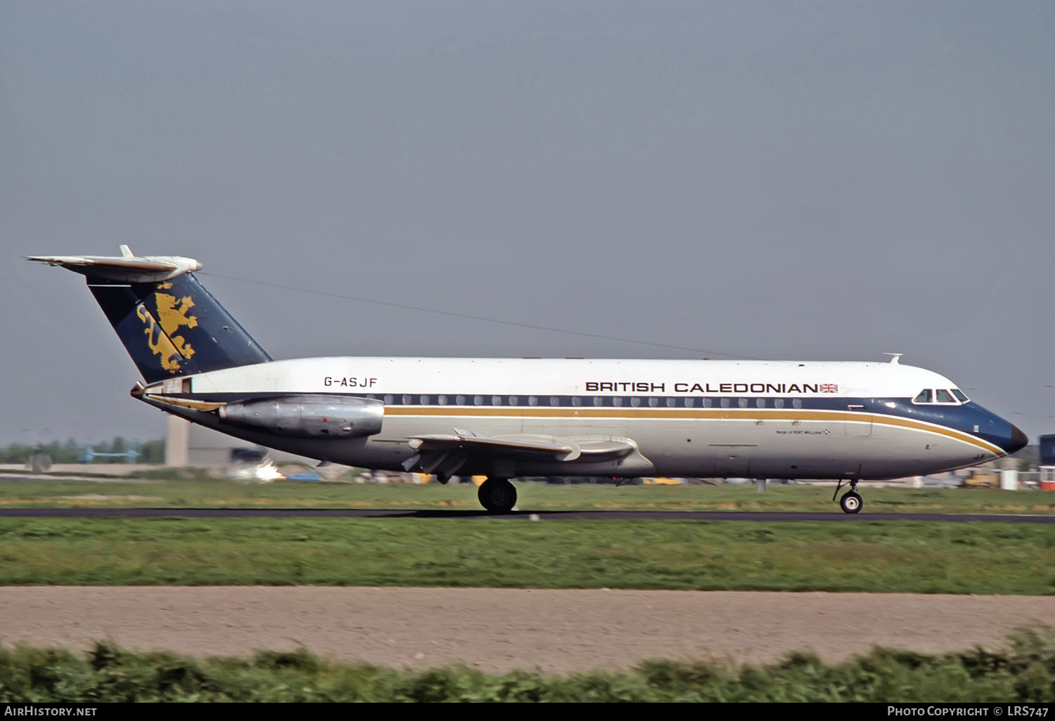Aircraft Photo of G-ASJF | BAC 111-201AC One-Eleven | British Caledonian Airways | AirHistory.net #252386