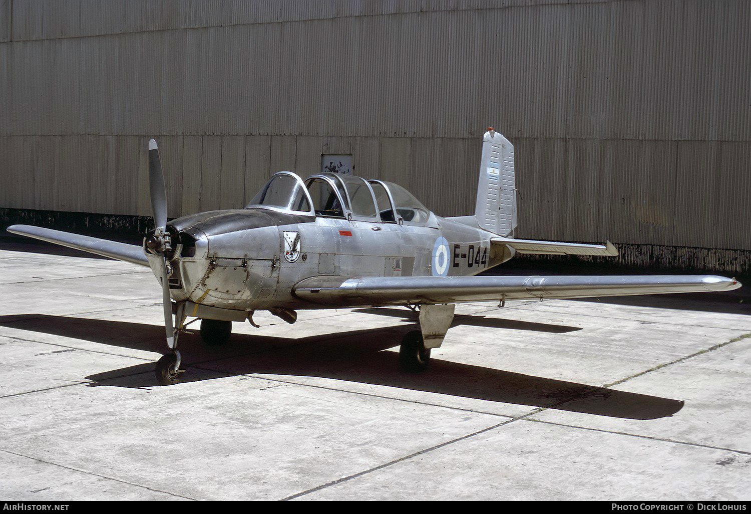 Aircraft Photo of E-044 | Beech B45 Mentor | Argentina - Air Force | AirHistory.net #252396