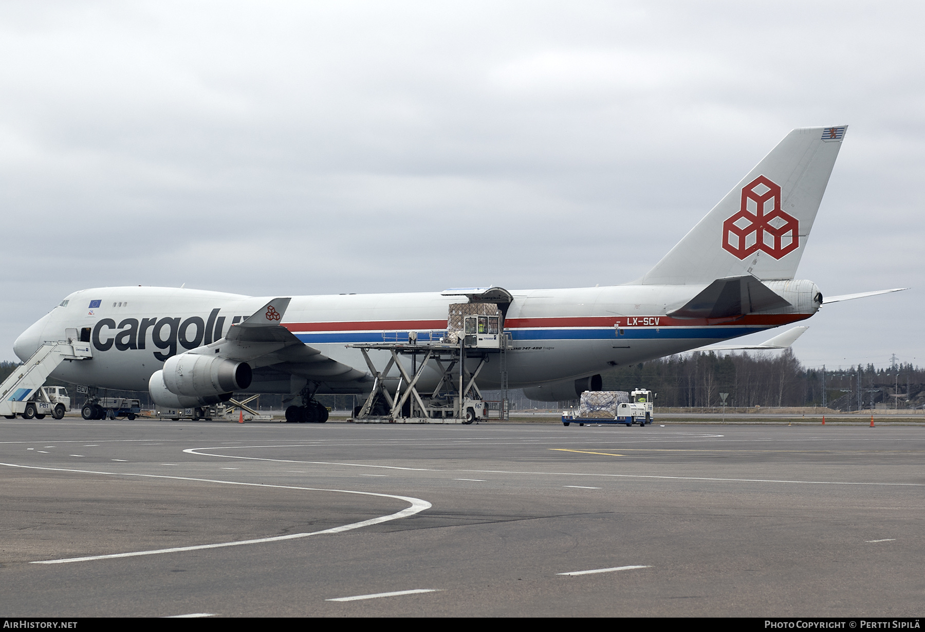 Aircraft Photo of LX-SCV | Boeing 747-4R7F/SCD | Cargolux | AirHistory.net #252408