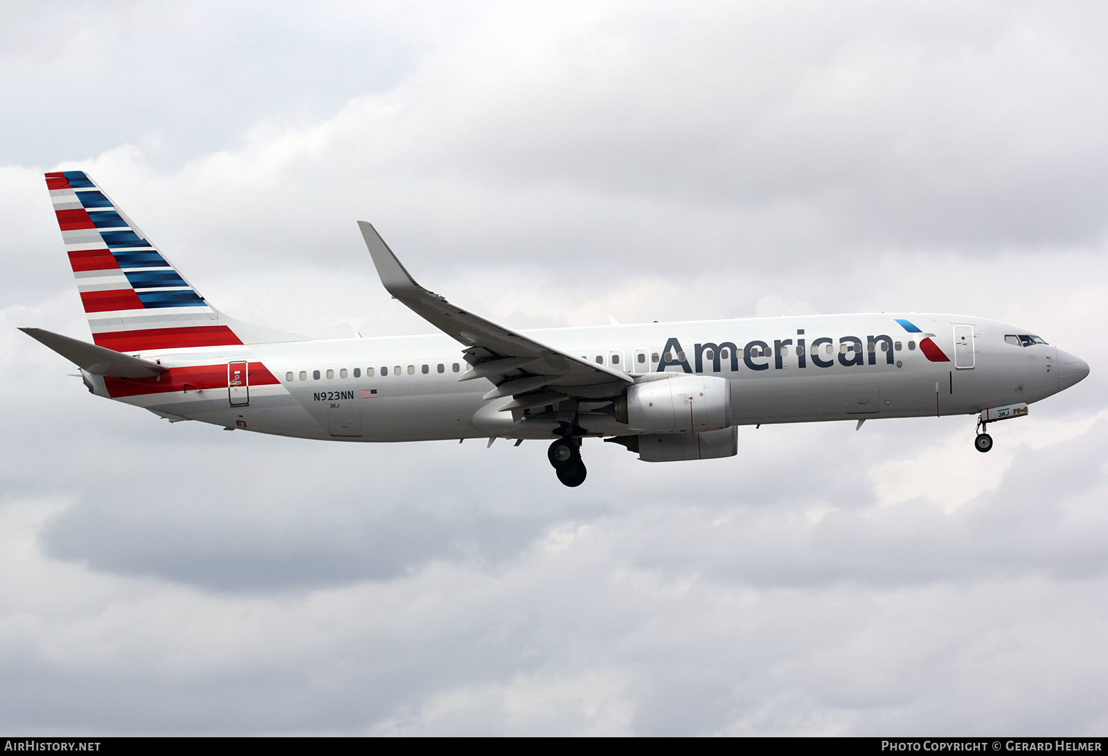 Aircraft Photo of N923NN | Boeing 737-823 | American Airlines | AirHistory.net #252409