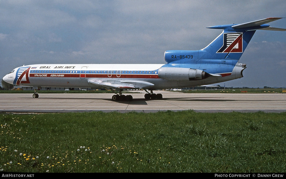 Aircraft Photo of RA-85439 | Tupolev Tu-154B-2 | Ural Airlines | AirHistory.net #252414