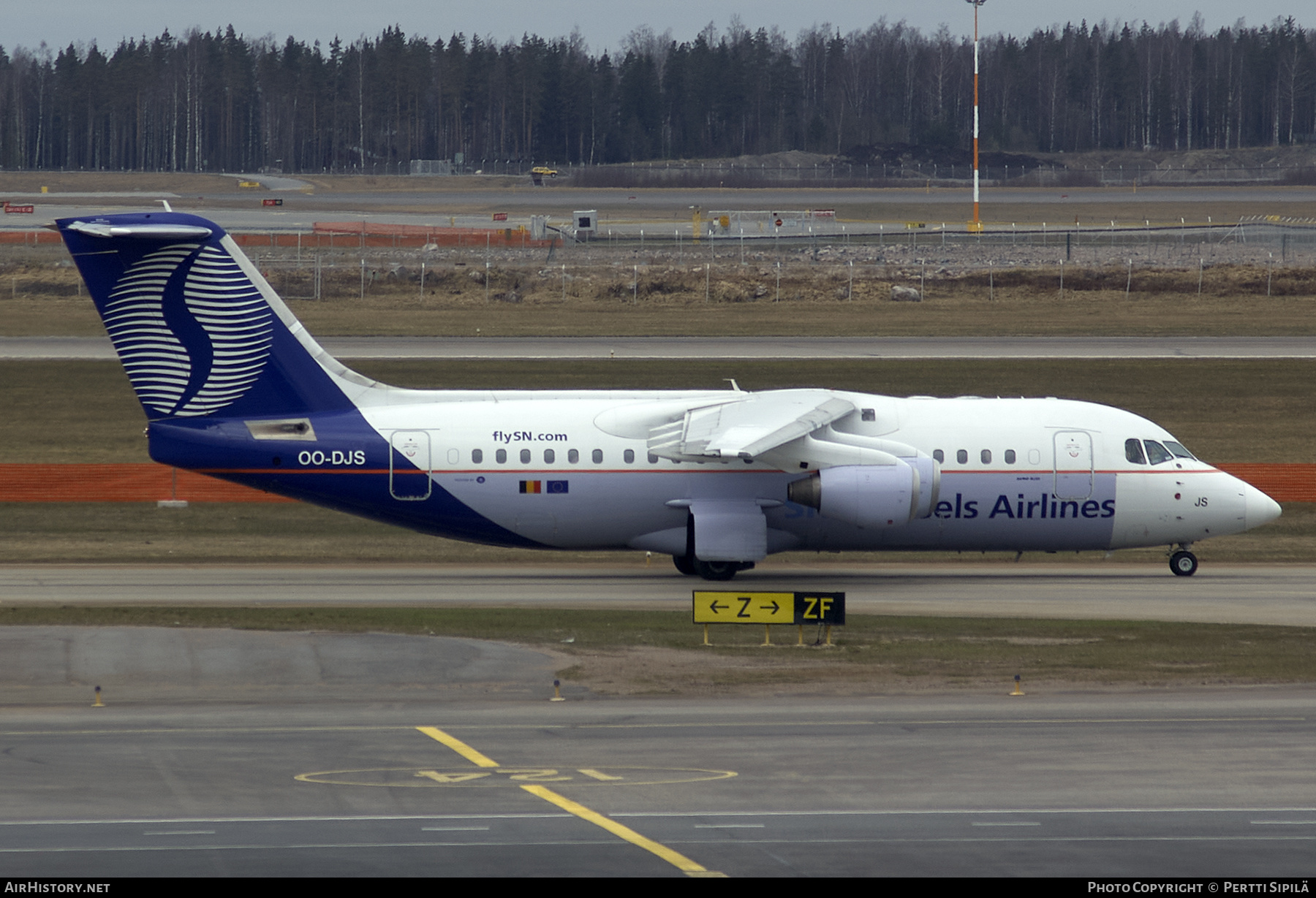 Aircraft Photo of OO-DJS | British Aerospace Avro 146-RJ85 | SN Brussels Airlines | AirHistory.net #252417