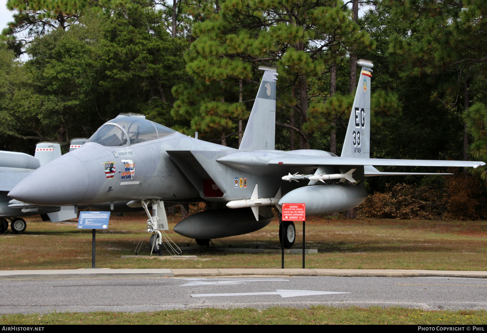 Aircraft Photo of 74-0124 / AF74-124 | McDonnell Douglas F-15A Eagle | USA - Air Force | AirHistory.net #252419