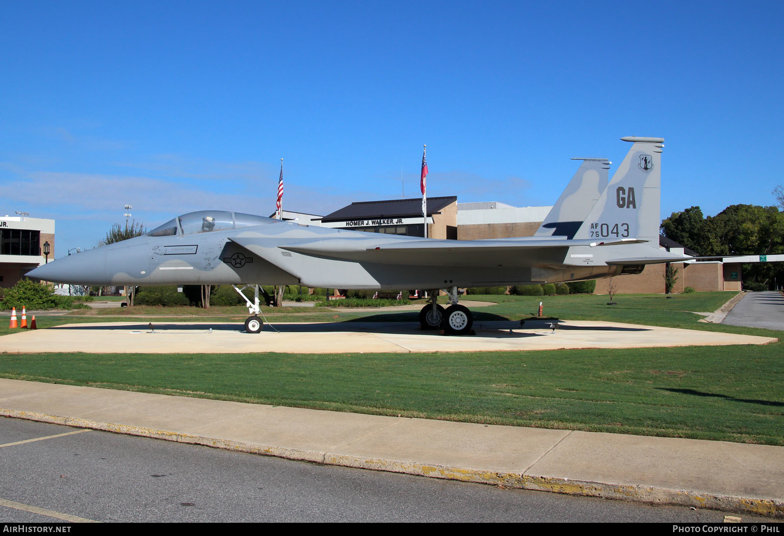 Aircraft Photo of 74-0121 / AF75-043 | McDonnell Douglas F-15A Eagle | USA - Air Force | AirHistory.net #252420