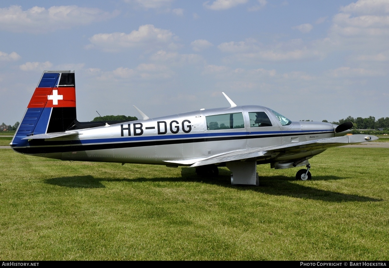 Aircraft Photo of HB-DGG | Mooney M-20J 201 | AirHistory.net #252424
