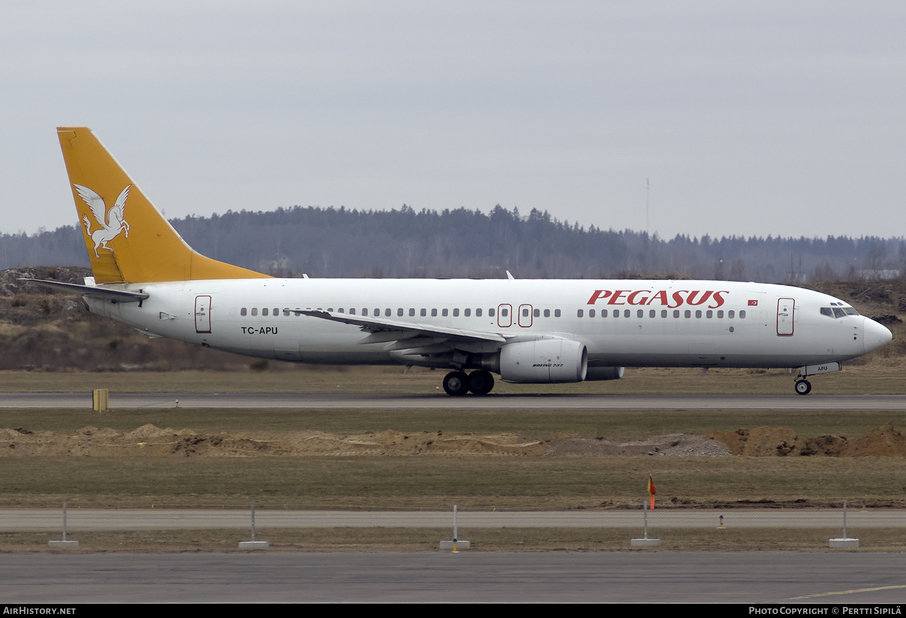 Aircraft Photo of TC-APU | Boeing 737-82R | Pegasus Airlines | AirHistory.net #252444