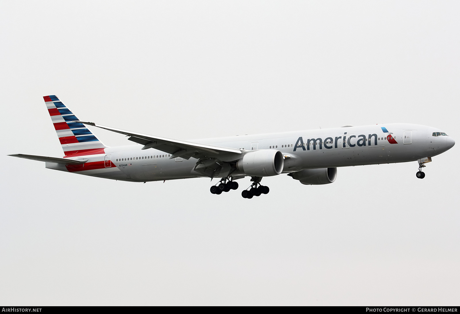 Aircraft Photo of N734AR | Boeing 777-323/ER | American Airlines | AirHistory.net #252458
