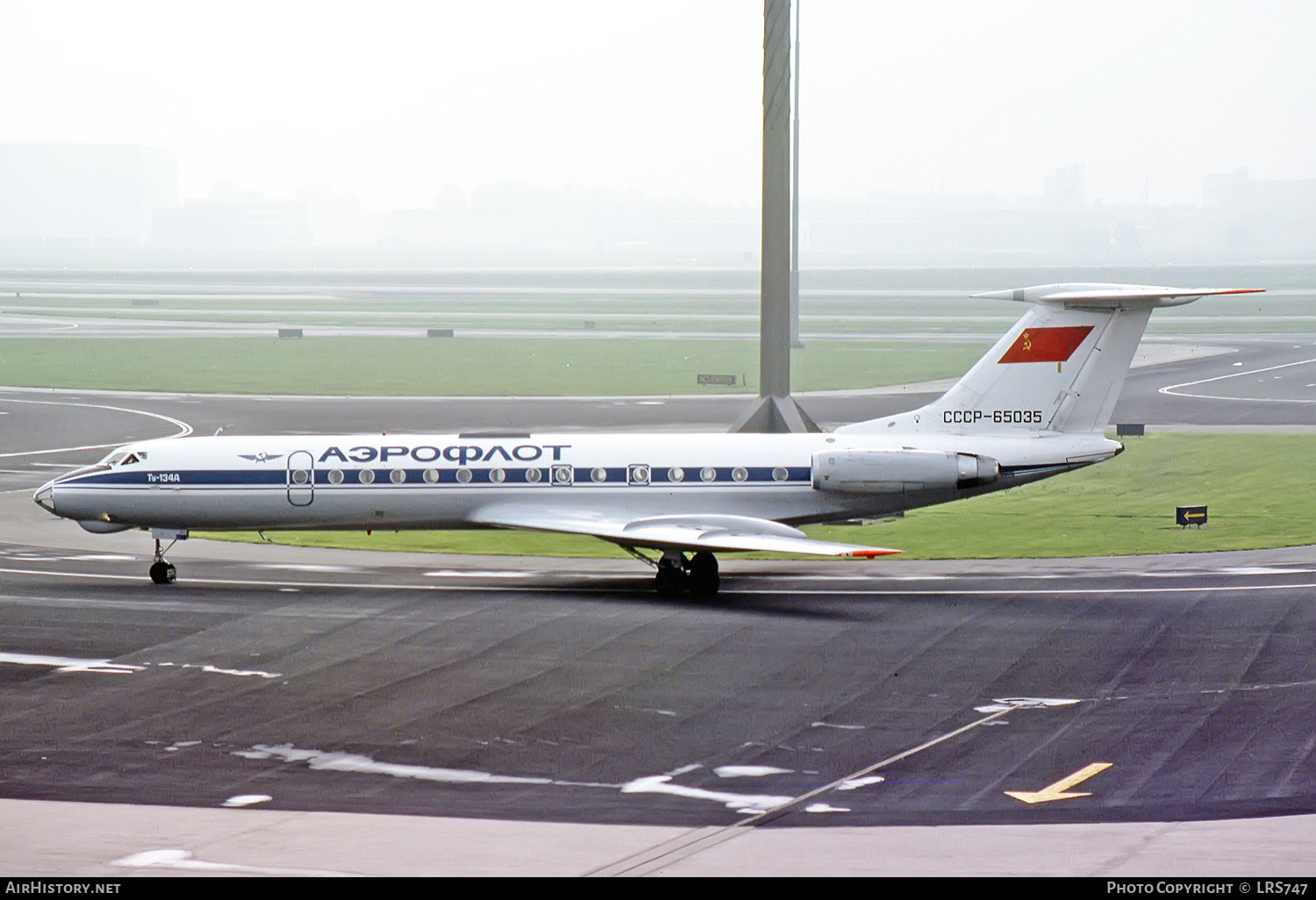 Aircraft Photo of CCCP-65035 | Tupolev Tu-134A | Aeroflot | AirHistory.net #252463