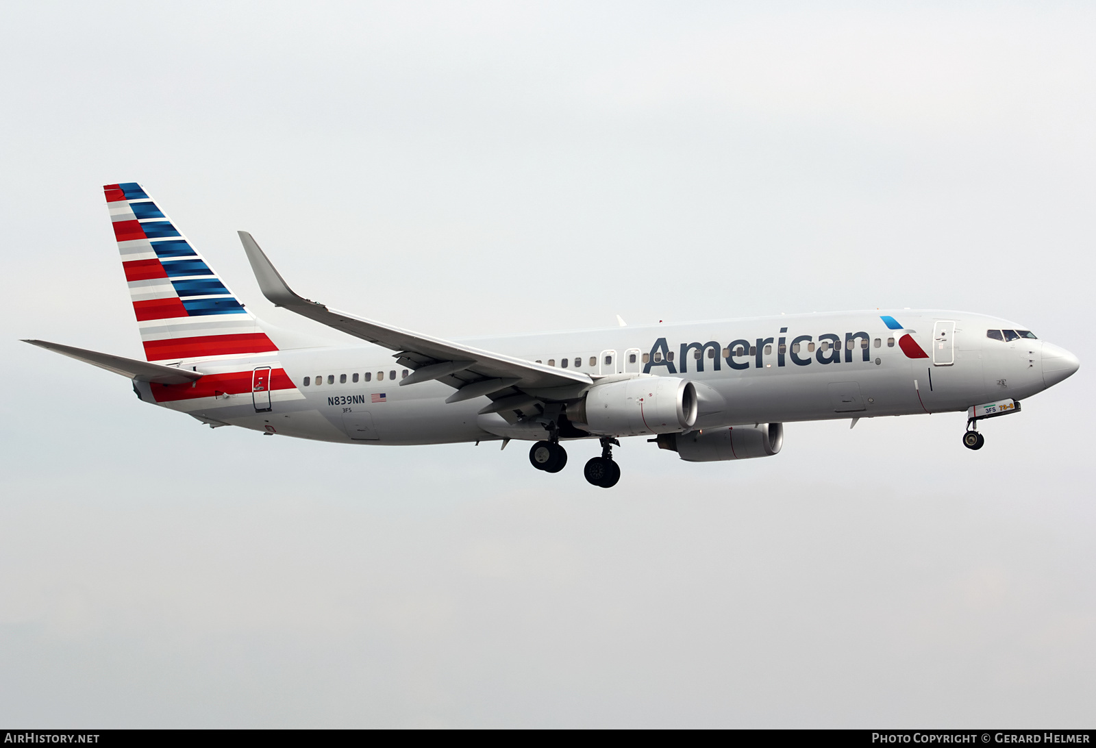 Aircraft Photo of N839NN | Boeing 737-823 | American Airlines | AirHistory.net #252469