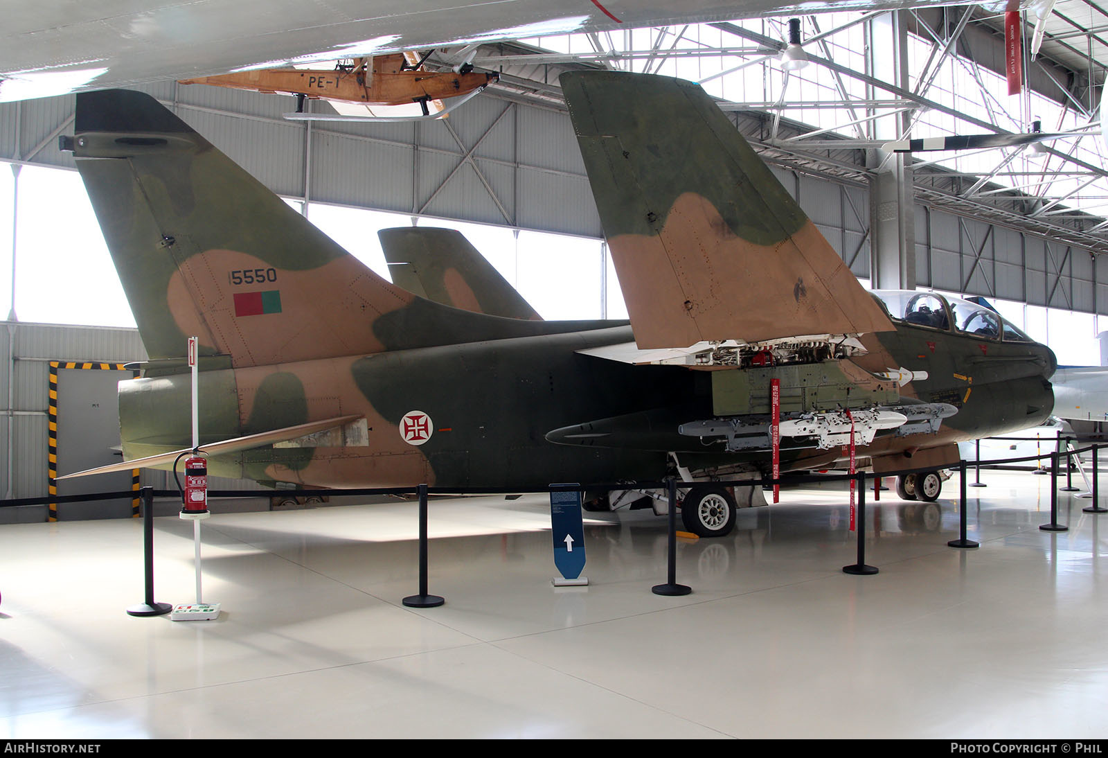 Aircraft Photo of 15550 | LTV TA-7P Corsair II | Portugal - Air Force | AirHistory.net #252479