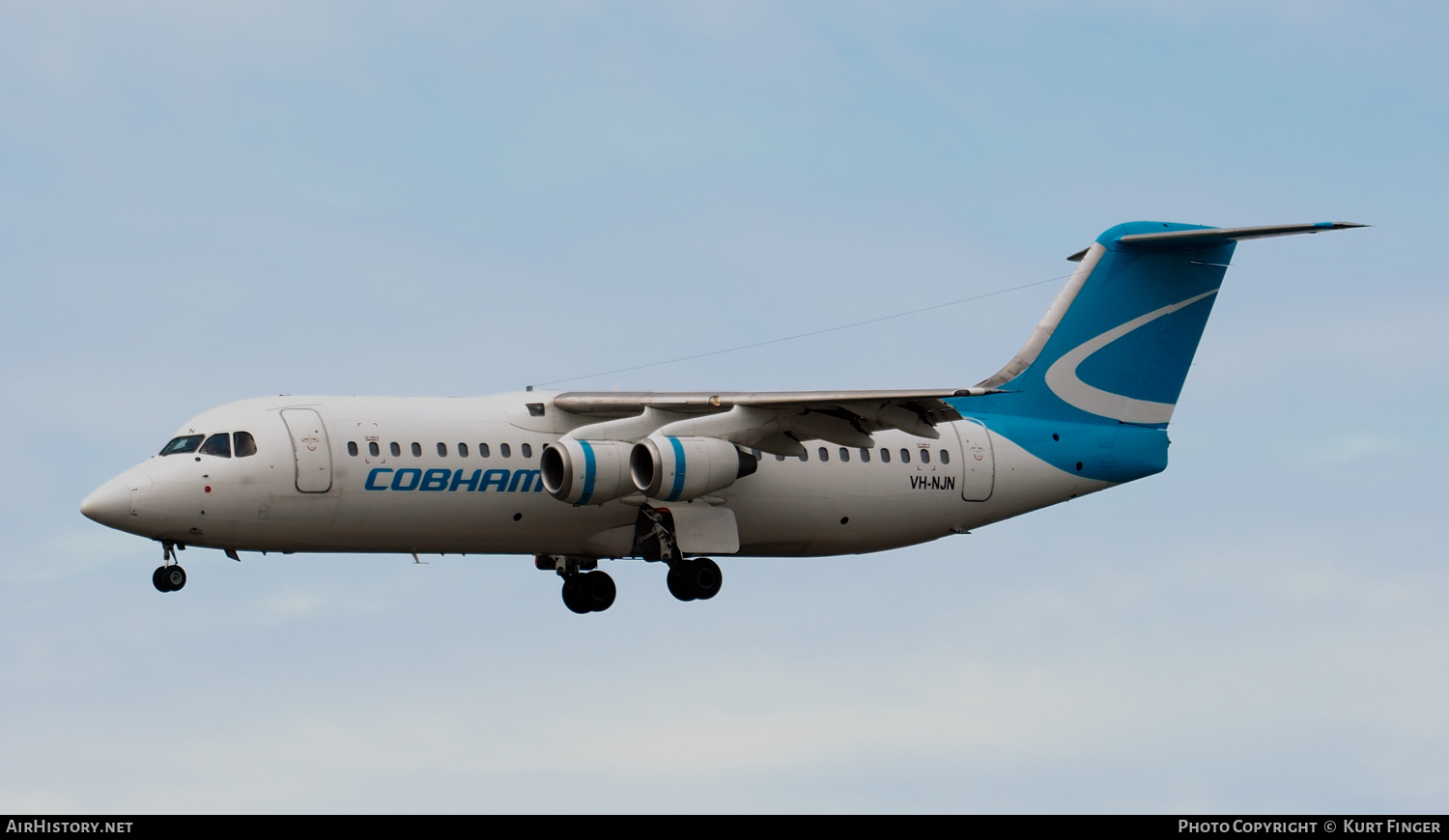 Aircraft Photo of VH-NJN | British Aerospace BAe-146-300 | Cobham Aviation Services | AirHistory.net #252490