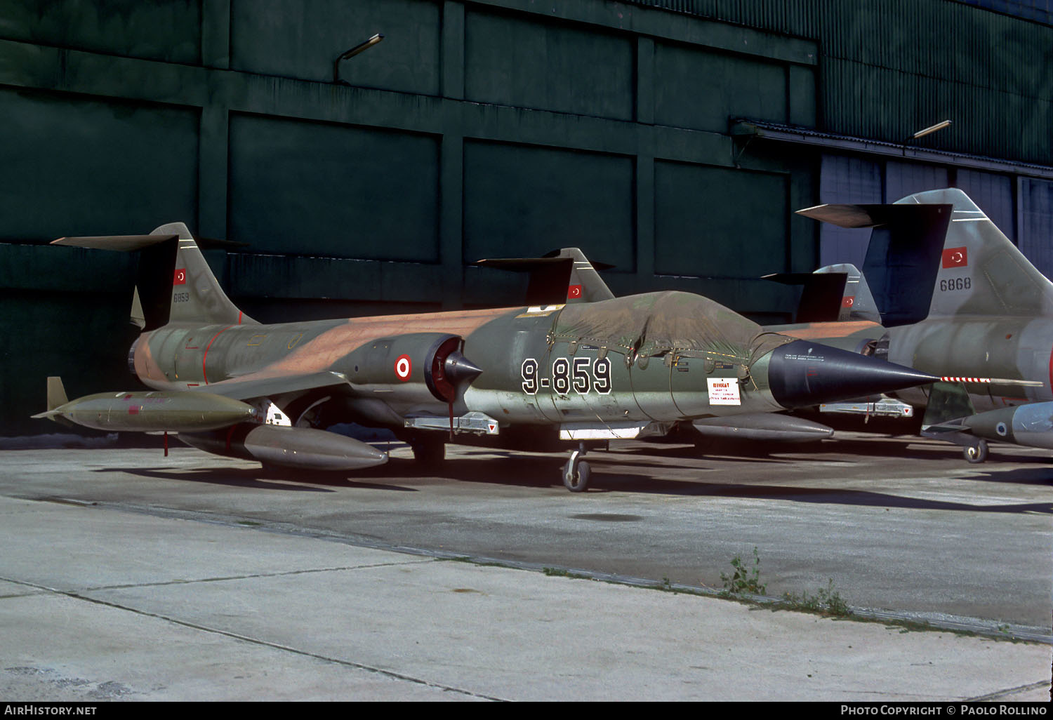 Aircraft Photo of 74-6859 | Lockheed F-104S Starfighter | Turkey - Air Force | AirHistory.net #252495