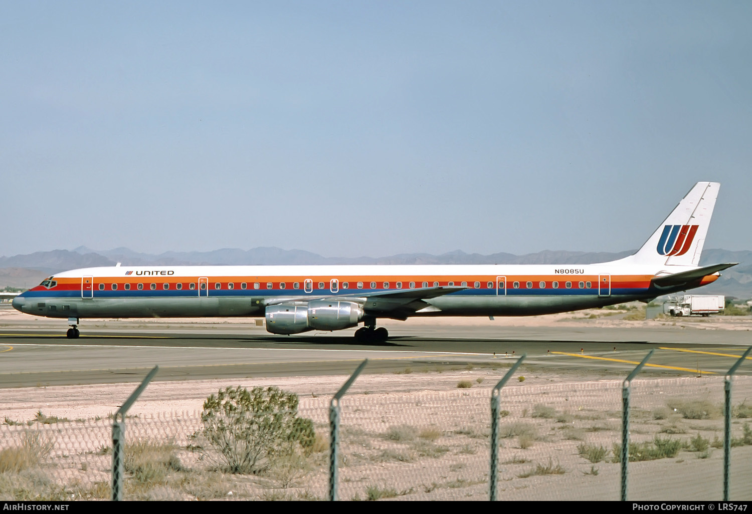 Aircraft Photo of N8085U | McDonnell Douglas DC-8-71 | United Airlines | AirHistory.net #252502