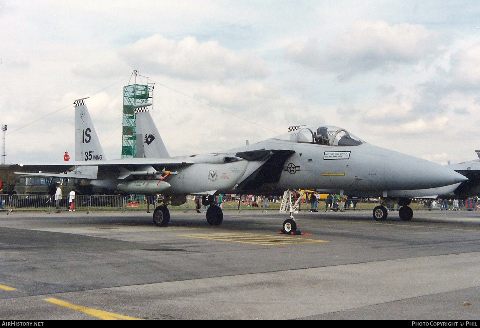 Aircraft Photo of 80-0035 / AF800035 | McDonnell Douglas F-15C Eagle | USA - Air Force | AirHistory.net #252546