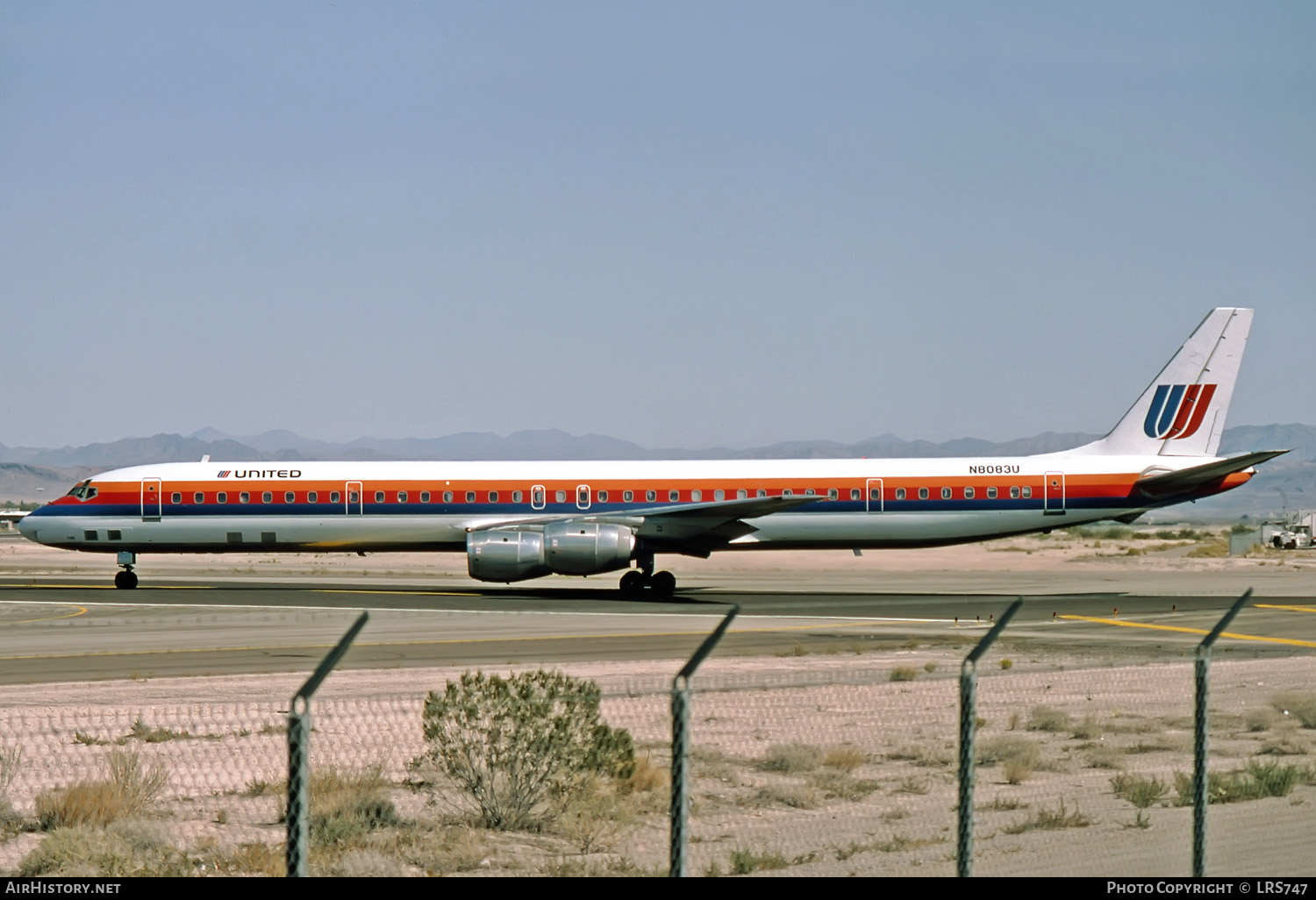 Aircraft Photo of N8083U | McDonnell Douglas DC-8-71 | United Airlines | AirHistory.net #252554