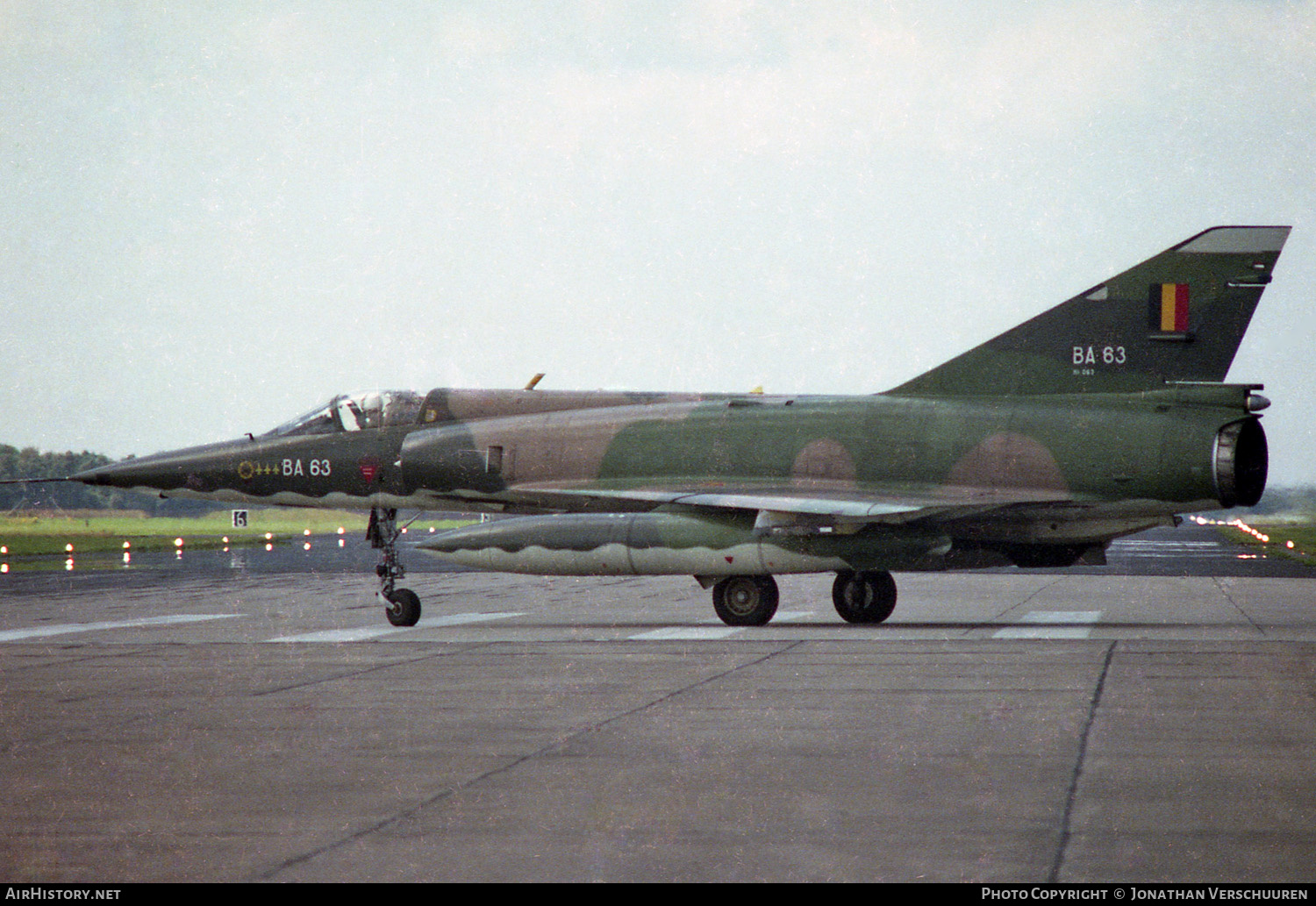 Aircraft Photo of BA63 | Dassault Mirage 5BA | Belgium - Air Force | AirHistory.net #252564