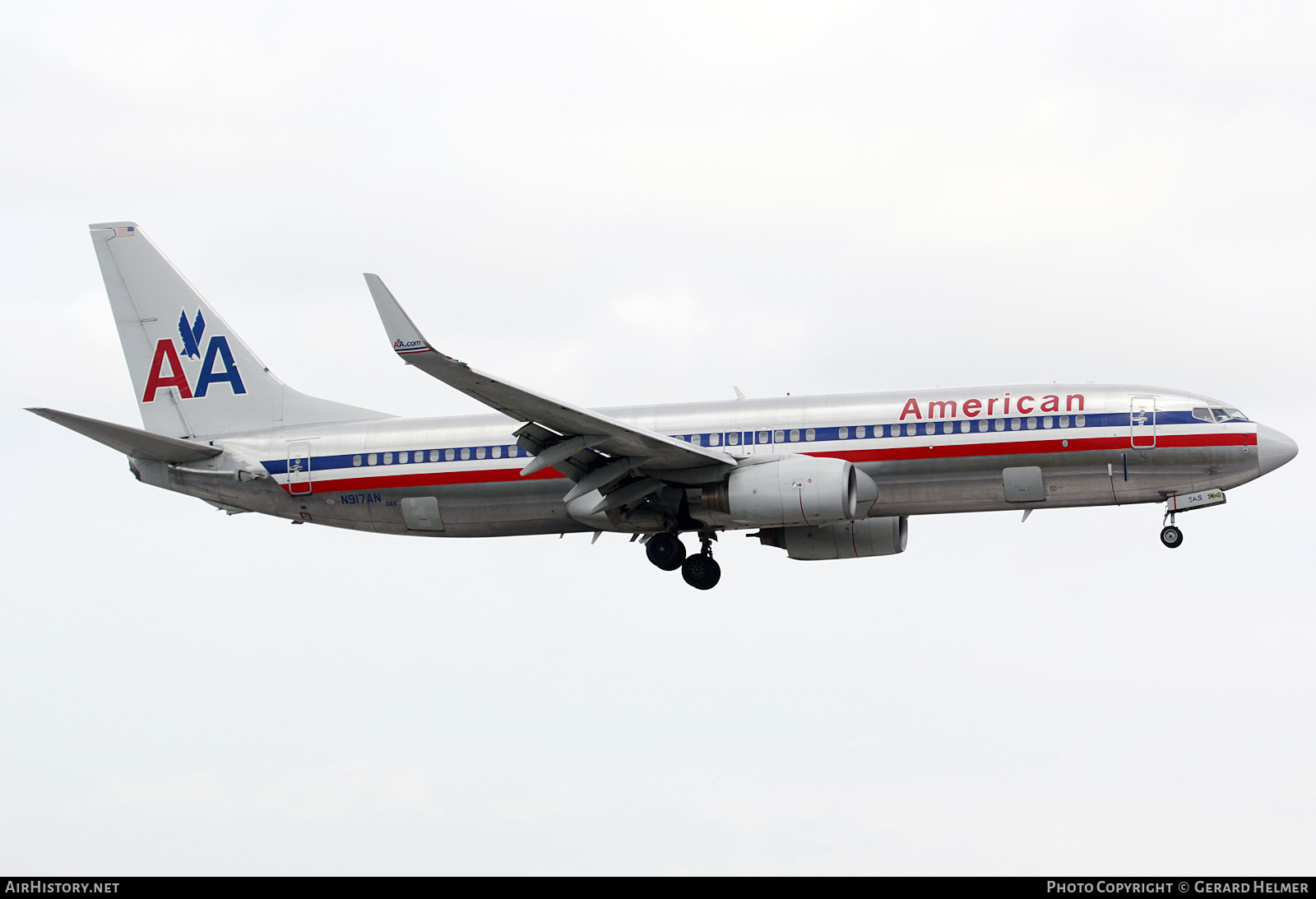 Aircraft Photo of N917AN | Boeing 737-823 | American Airlines | AirHistory.net #252570
