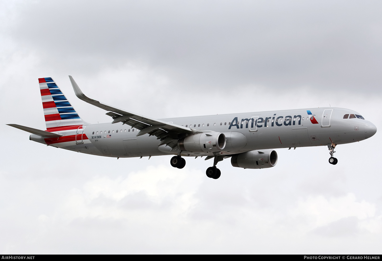 Aircraft Photo of N141NN | Airbus A321-231 | American Airlines | AirHistory.net #252571