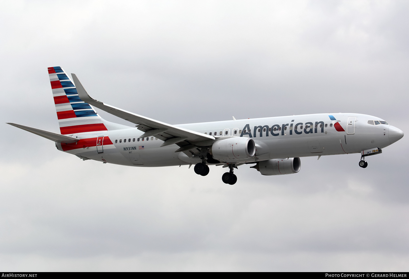 Aircraft Photo of N931NN | Boeing 737-823 | American Airlines | AirHistory.net #252572