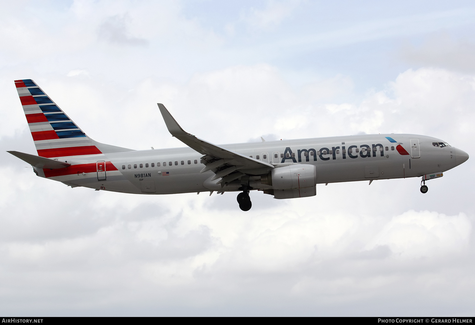 Aircraft Photo of N981AN | Boeing 737-823 | American Airlines | AirHistory.net #252579