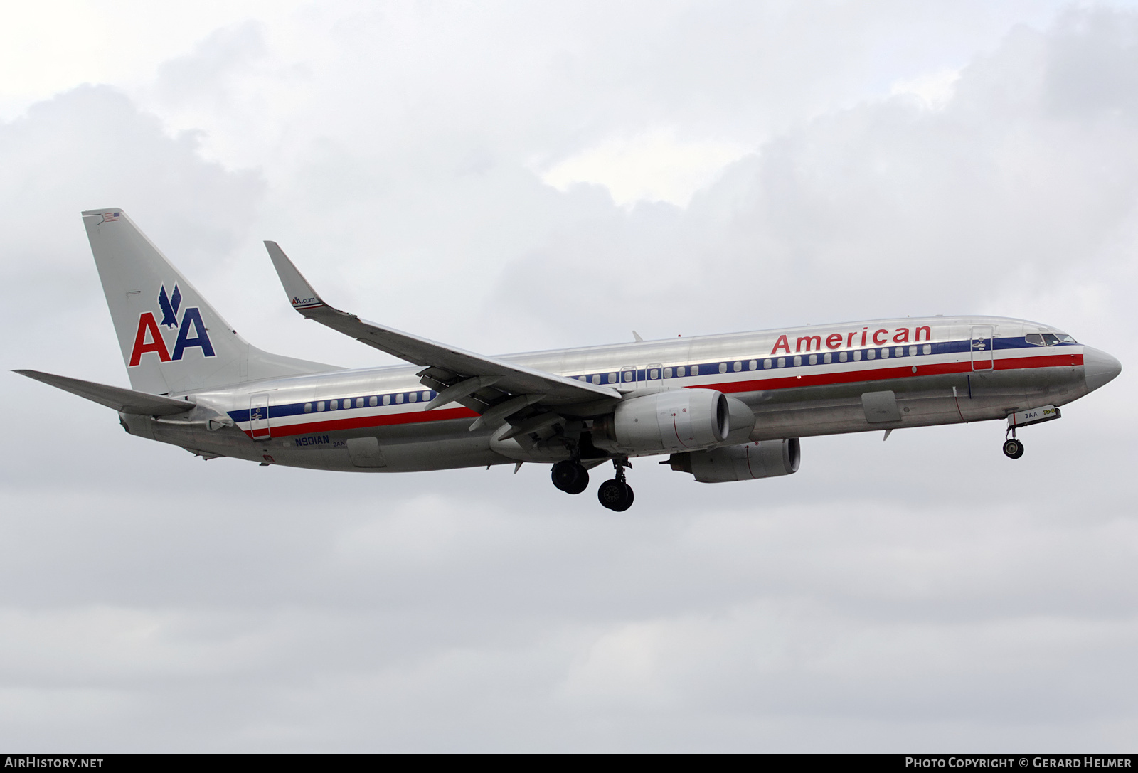 Aircraft Photo of N901AN | Boeing 737-823 | American Airlines | AirHistory.net #252584