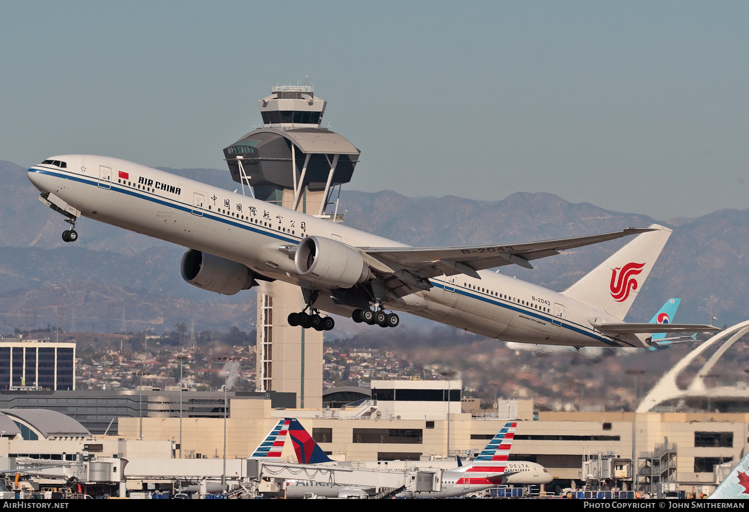 Aircraft Photo of B-2043 | Boeing 777-39L/ER | Air China | AirHistory.net #252592