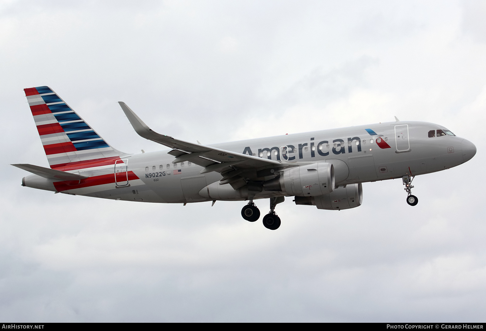Aircraft Photo of N9022G | Airbus A319-115 | American Airlines | AirHistory.net #252600