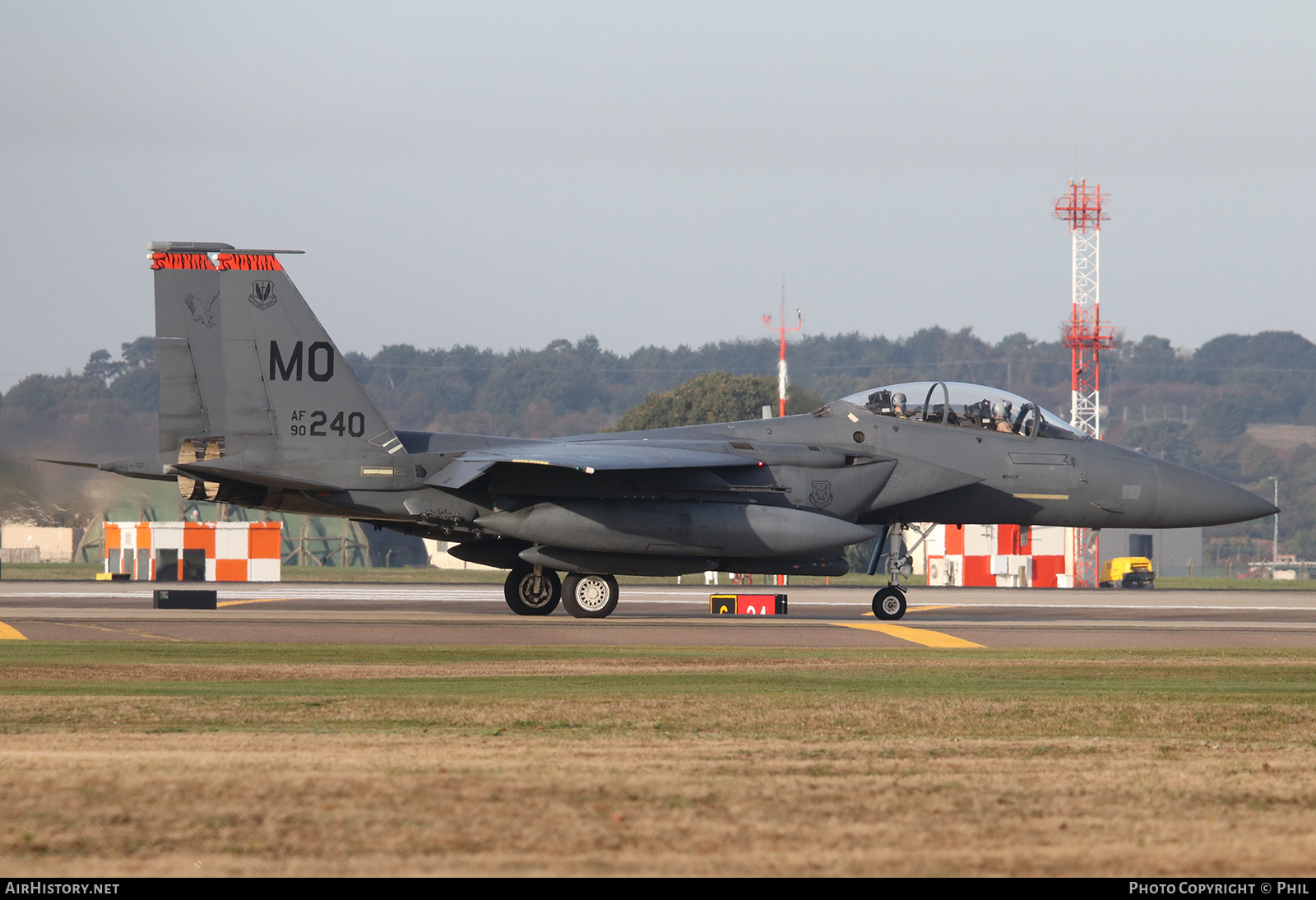 Aircraft Photo of 90-0240 / AF90-241 | McDonnell Douglas F-15E Strike Eagle | USA - Air Force | AirHistory.net #252603