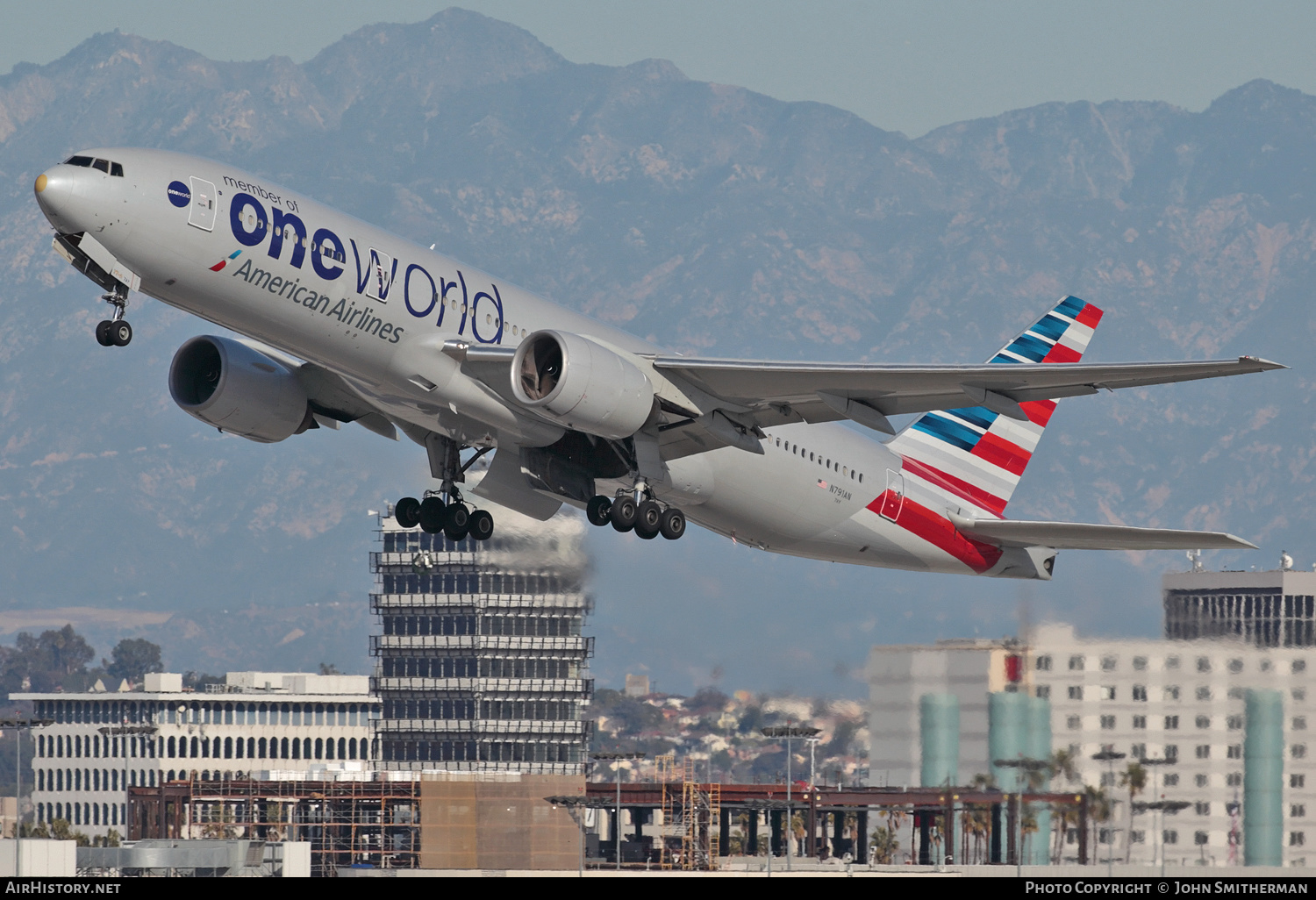 Aircraft Photo of N791AN | Boeing 777-223/ER | American Airlines | AirHistory.net #252617