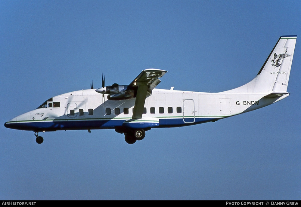 Aircraft Photo of G-BNDM | Short 360-300 | Atlantic Air Transport | AirHistory.net #252620