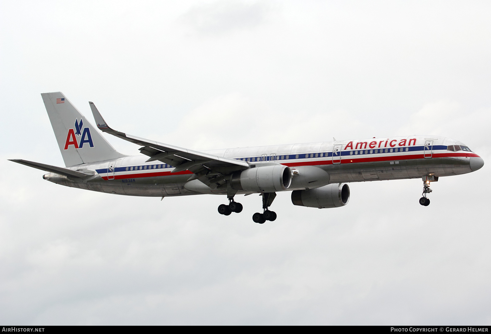Aircraft Photo of N193AN | Boeing 757-223 | American Airlines | AirHistory.net #252621