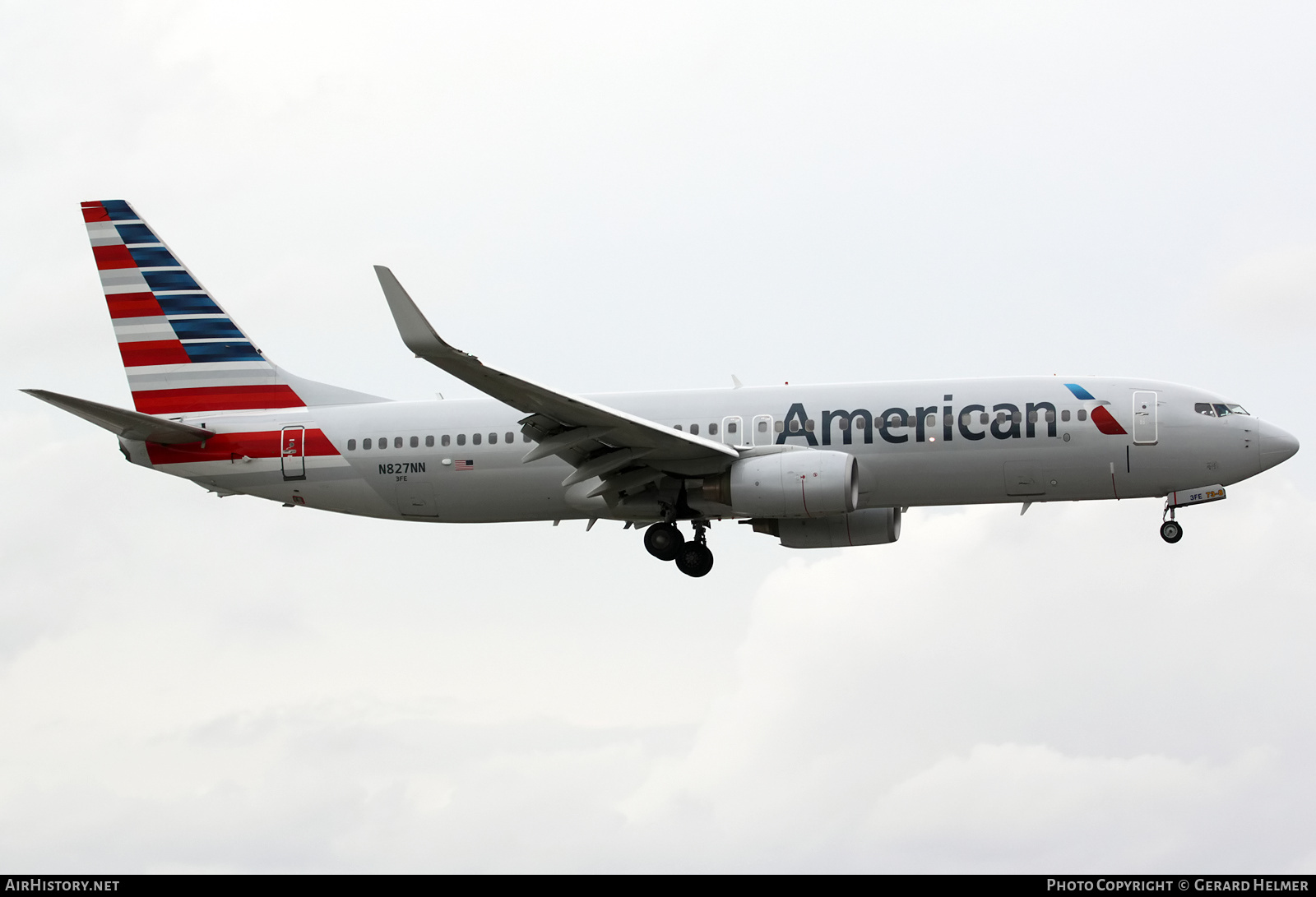 Aircraft Photo of N827NN | Boeing 737-823 | American Airlines | AirHistory.net #252626