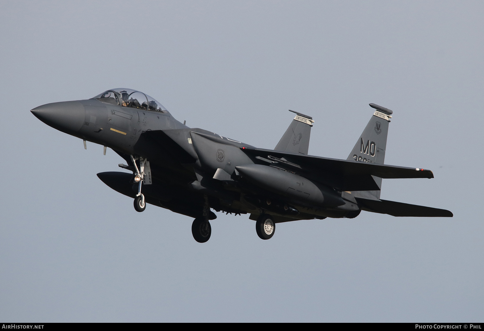Aircraft Photo of 92-0366 / AF92-366 | Boeing F-15E Strike Eagle | USA - Air Force | AirHistory.net #252649