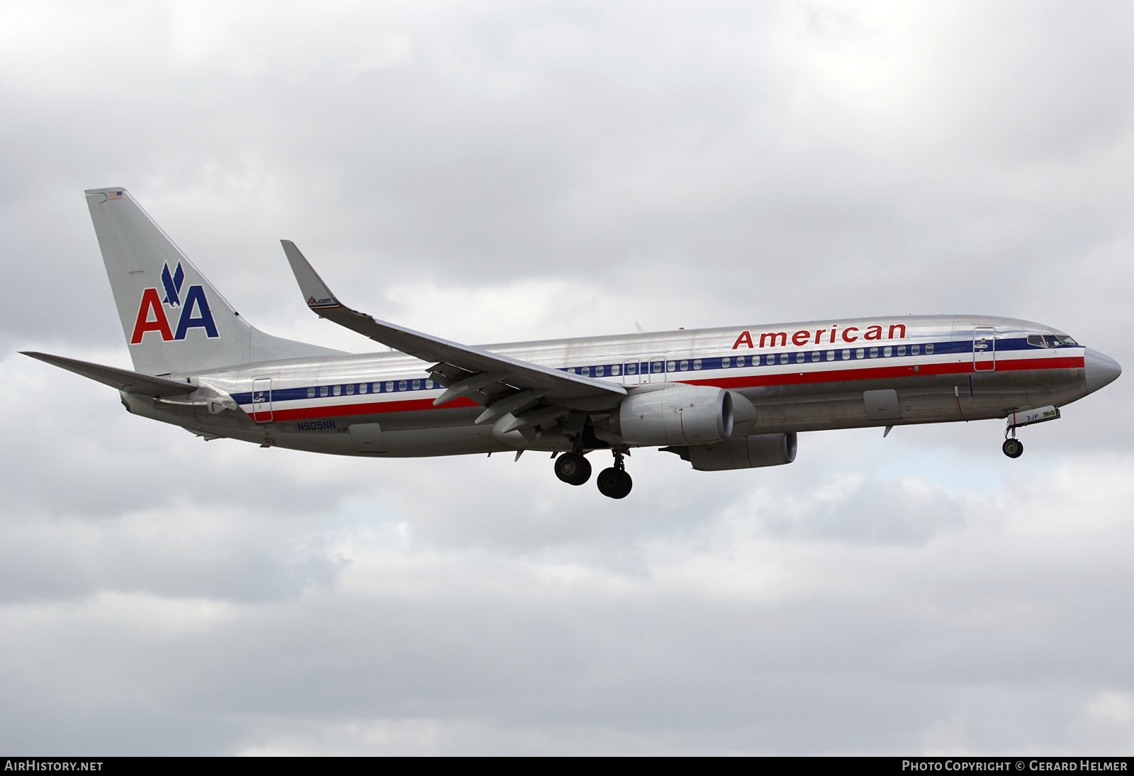 Aircraft Photo of N905NN | Boeing 737-823 | American Airlines | AirHistory.net #252654