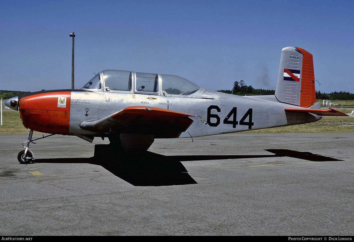 Aircraft Photo of 644 | Beech T-34B Mentor | Uruguay - Air Force | AirHistory.net #252657