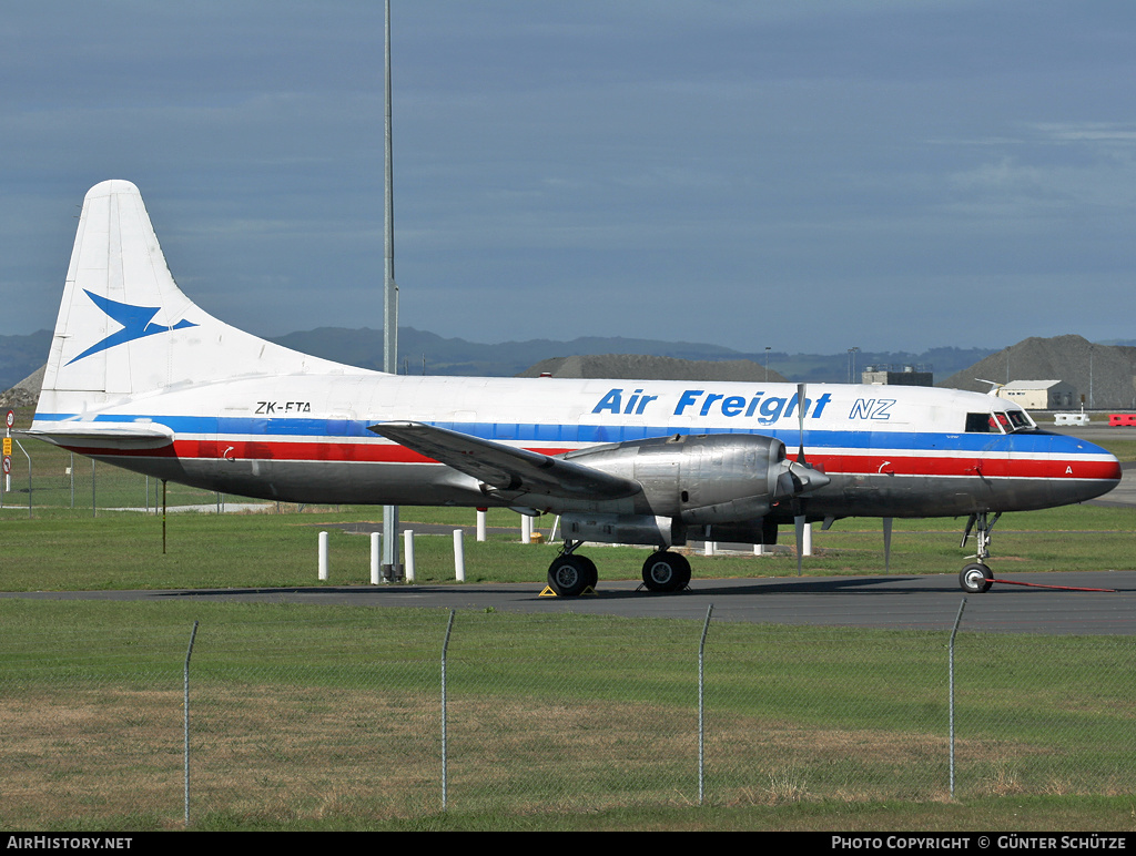 Aircraft Photo of ZK-FTA | Convair 580/F | Air Freight NZ | AirHistory.net #252665