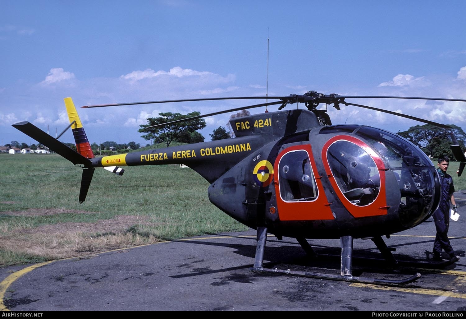 Aircraft Photo of FAC4241 | Hughes 500M (369HM) | Colombia - Air Force | AirHistory.net #252693