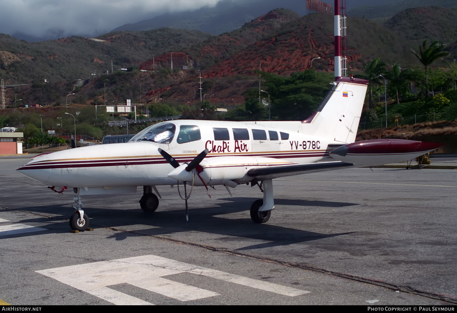 Aircraft Photo of YV-878C | Cessna 402B | Chapi Air | AirHistory.net #252714