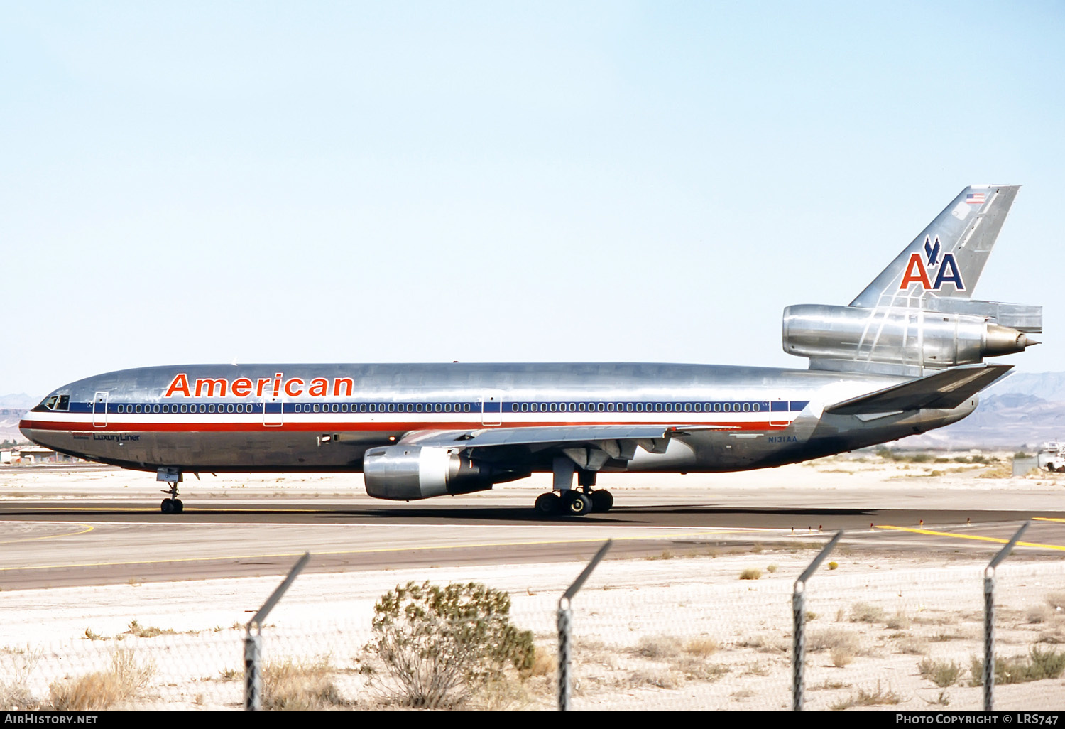 Aircraft Photo of N131AA | McDonnell Douglas DC-10-10 | American Airlines | AirHistory.net #252725