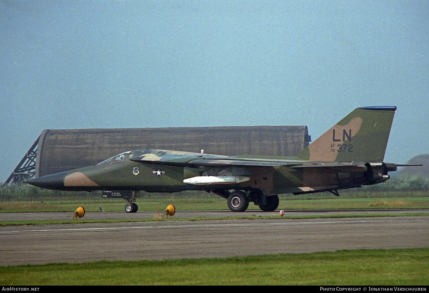 Aircraft Photo of 70-2372 / AF70-372 | General Dynamics F-111F Aardvark | USA - Air Force | AirHistory.net #252726