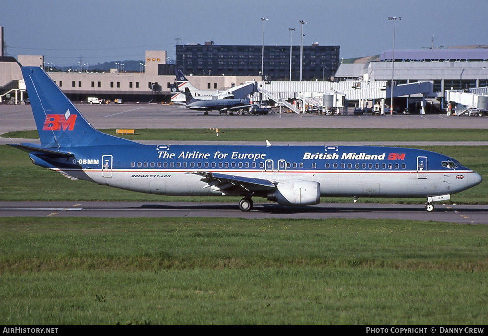 Aircraft Photo of G-OBMM | Boeing 737-4Y0 | British Midland Airways - BMA | AirHistory.net #252741