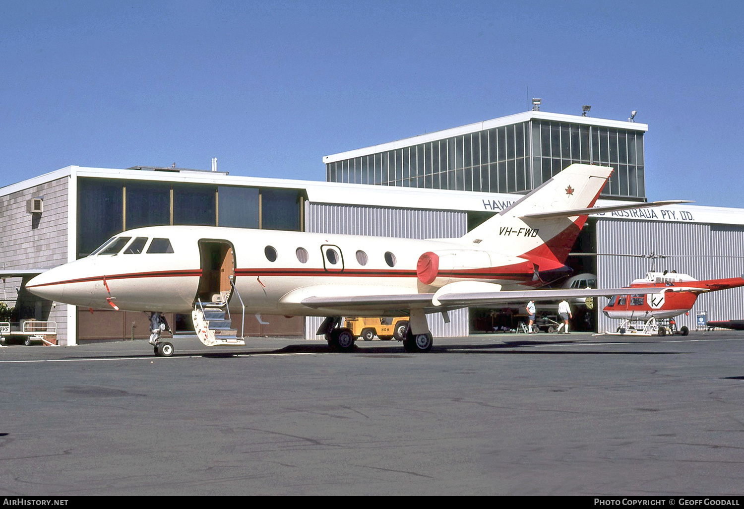 Aircraft Photo of VH-FWO | Dassault Falcon 20C | AirHistory.net #252756