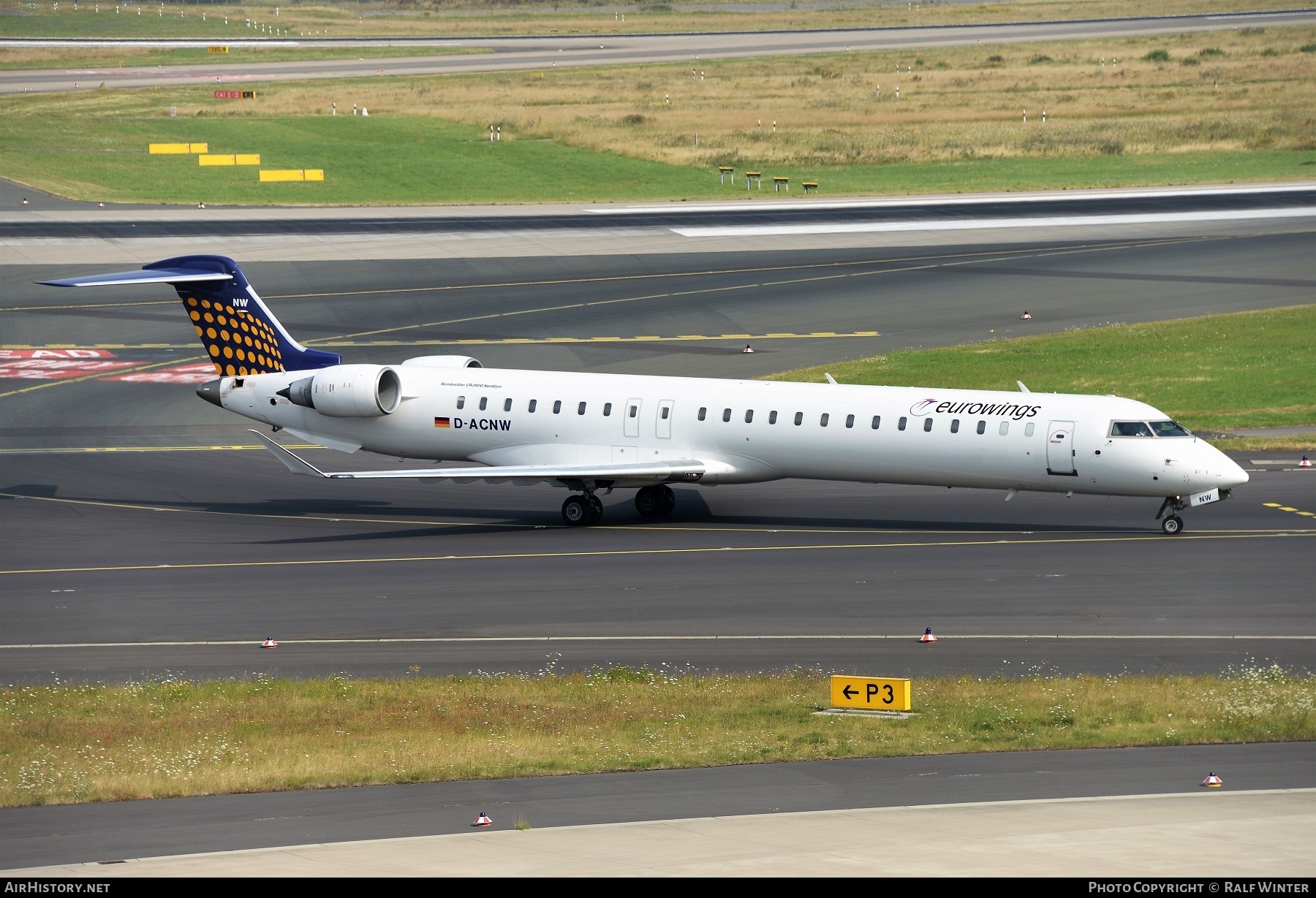 Aircraft Photo of D-ACNW | Bombardier CRJ-900ER NG (CL-600-2D24) | Eurowings | AirHistory.net #252767