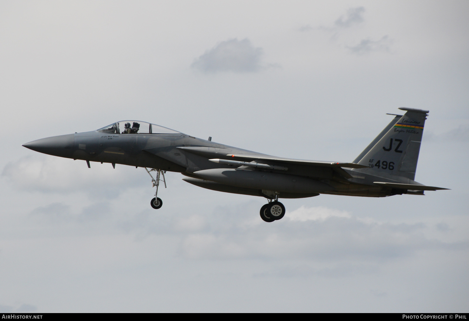 Aircraft Photo of 78-0496 / AF74-496 | McDonnell Douglas F-15C Eagle | USA - Air Force | AirHistory.net #252769
